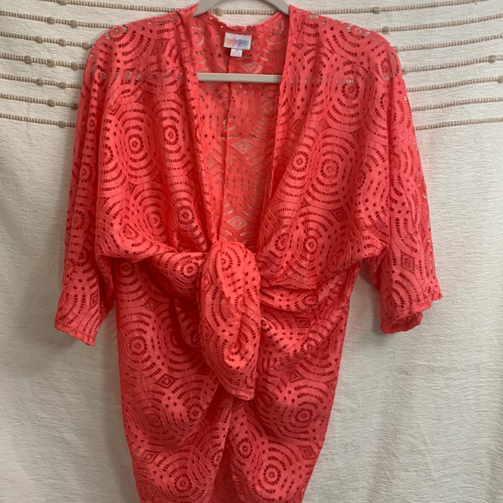 Cover Up ☀️🏖️for the Beach or With a tank top and jeans. LuLaRoe Size Med New!!